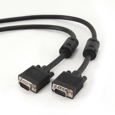 Кабель мультимедійний VGA M to VGA M 10.0m Cablexpert (CC-PPVGA-10M-B)