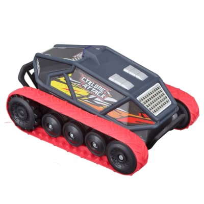 Радіокерована іграшка Maisto Всюдихід Tech Cyklone Attack чорно-червоний (82755 grey/red)