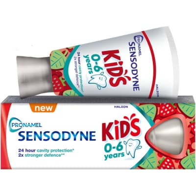 Дитяча зубна паста Sensodyne Пронамель для дітей 0-6 років Ягідний мікс 50 мл (5054563219534)