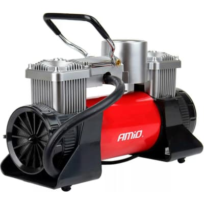 Автомобільний компресор AMiO 12V HQ ACOMP-18 (02640)