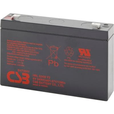 Батарея до ДБЖ CSB HRL634WF2 6V 9Ah (HRL634WF2)