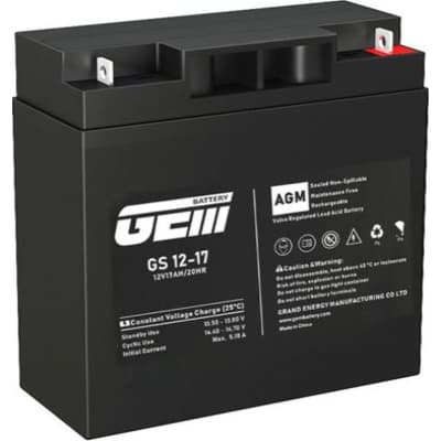 Батарея до ДБЖ GEM GS 12V-17Ah (GS 12-17)