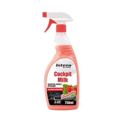 Автополіроль WINSO COCKPIT MILK strawberry 750 мл (875014)
