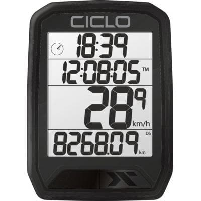 Велокомп'ютер Ciclo Protos 113 Black (10151130)
