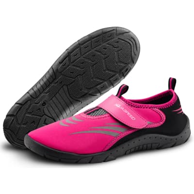 Аквашузи Aqua Speed Aqua Shoe Model 642-27C рожевий, сірий, чорний 37 (5908217676214)