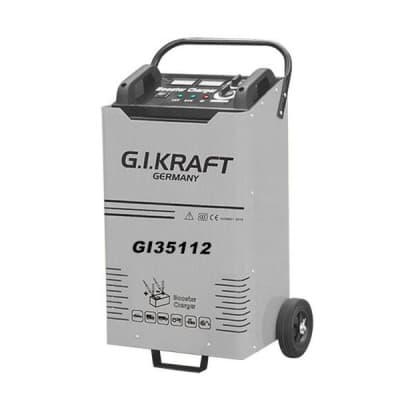 Зарядний пристрій для автомобільного акумулятора G.I.KRAFT пускозарядне 12/24V, 500A, 220V (GI35112)
