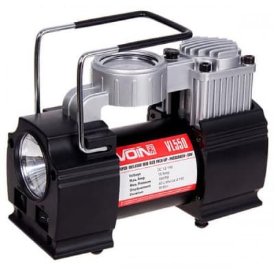 Автомобільний компресор VOIN VL-550 150psi/15Amp/40л (VL-550)