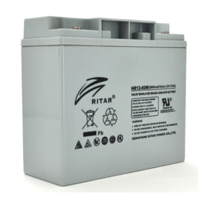 Батарея до ДБЖ Ritar HR12-60W, 12V-17.0Ah (HR1260W)