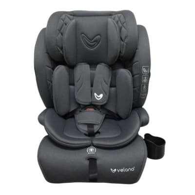 Автокрісло Velano Flexo i-Size 76150 см, ISOFIX + Top Tether/ремінь, grey (48414)