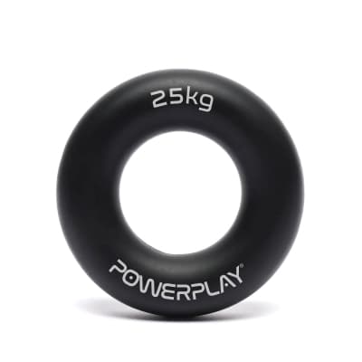 Еспандер PowerPlay PP-4324 Hand Grip Ring Hard 25 кг Чорний (PP_4324_25kg)