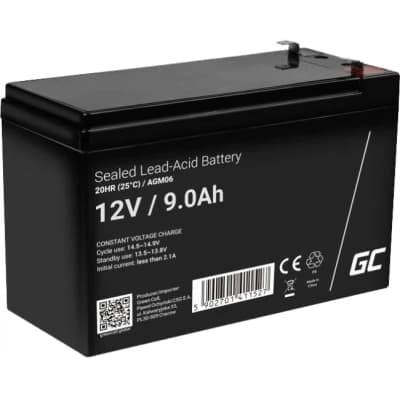 Батарея до ДБЖ Green Cell 12V 9.0Ah (85076000)