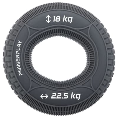 Еспандер PowerPlay PP-4330 Hand Grip Loops Medium 18-22,5 кг Сірий (PP_4330_Grey_(18-22.5kg))