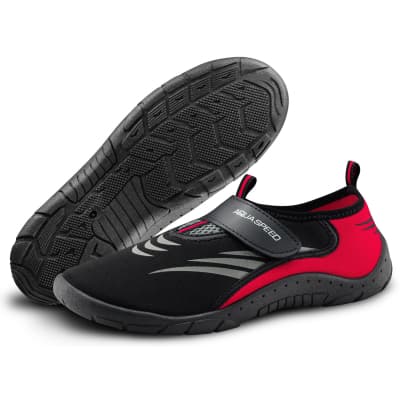 Аквашузи Aqua Speed Aqua Shoe Model 642-27C рожевий, сірий, чорний 45 (5908217676290)