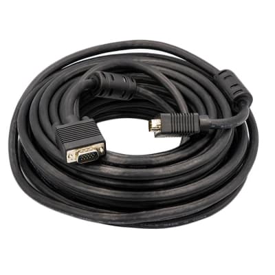Кабель мультимедійний VGA M to VGA M 15.0m PowerPlant (CA911035)