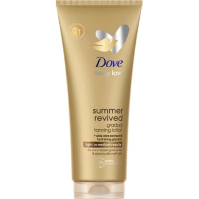 Автозасмага Dove Body Love Summer Revived Лосьйон для тіла Від світлого до середнього 200 мл (8720181260490)