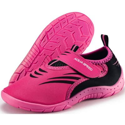 Аквашузи Aqua Speed Aqua Shoe Model 642-27F рожевий, чорний 31 (5908217693730)