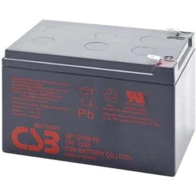 Батарея до ДБЖ CSB 12В 12 Аг (GP12120 F2)