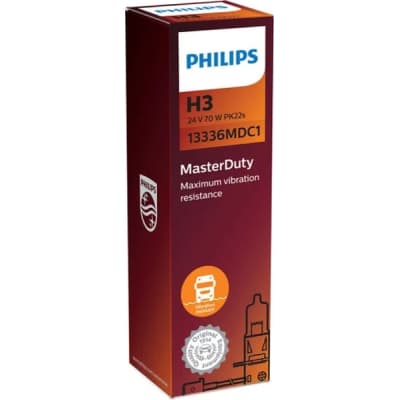 Автолампа Philips 13336MDC1 H3 24V 70W MasterDuty (2452)