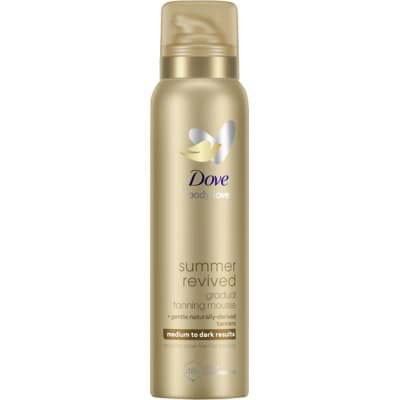 Автозасмага Dove Body Love Summer Revived Мус для тіла Від середнього до темного 150 мл (8710847962783)