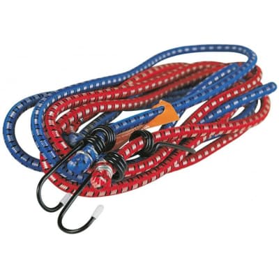 Стяжний ремінь Poputchik 2шт x 150см O 8MM "ELASTIC STRAP" (18226-IS)