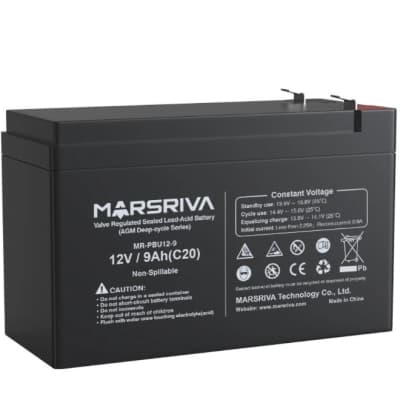 Батарея до ДБЖ Marsriva 12V 9Ah (MR-PBU12-9)