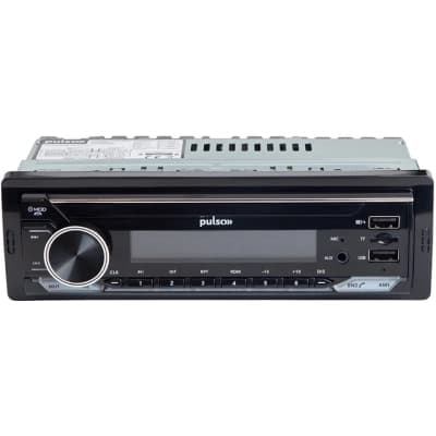 Автомагнітола PULSO RGB, USB, FM, RCA, LCD-дисплей, 4х50 Вт (P110311)