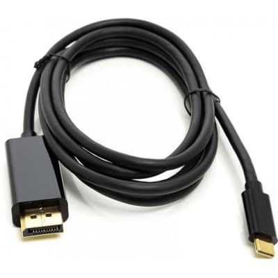 Кабель мультимедійний USB-C to DisplayPort M 1.8m Thunderbolt 3 4K PowerPlant (CA911844)