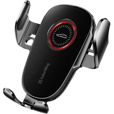 Універсальний автотримач ColorWay ClampSnap Holder Black (CW-CHMH19-BK)