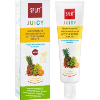 Дитяча зубна паста Splat Junior Juicy Мультифрукт 35 мл (7640168930219)