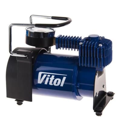 Автомобільний компресор VITOL K-40 150psi/14Amp/37л (K-40)