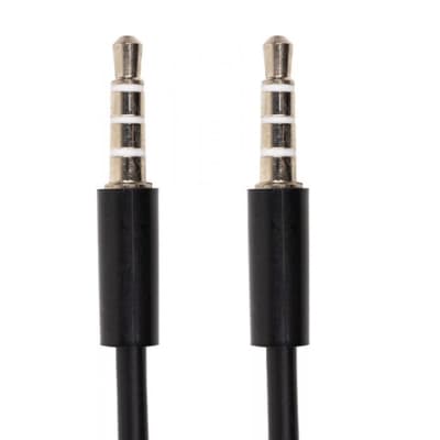 Кабель мультимедійний 3.5mm M to 3.5mm M 1.2m (4pin) PowerPlant (CA913053)