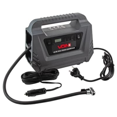 Автомобільний компресор VOIN VC-220 116psi/10А/25л (VC-220 AC /DC)