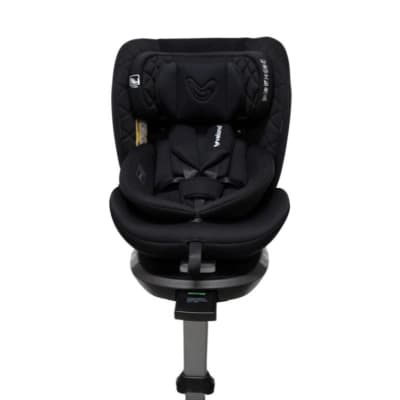 Автокрісло Velano Vento 360° i-Size 40150 см, ISOFIX + опорна нога, black (48417)