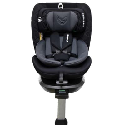 Автокрісло Velano Vento 360° i-Size 40150 см, ISOFIX + опорна нога, grey (48418)