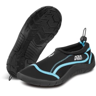 Аквашузи Aqua Speed Aqua Shoe Model 704-28C чорний, синій 40 (5908217695536)