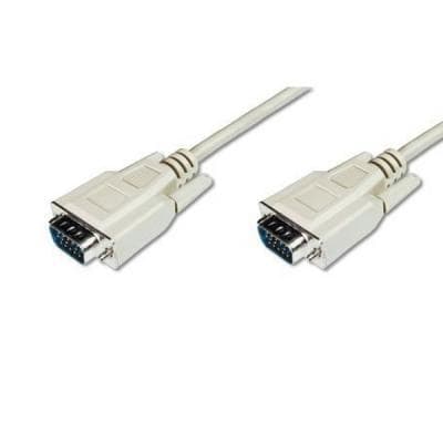 Кабель мультимедійний VGA 1.8m Digitus (AK-310100-018-E)