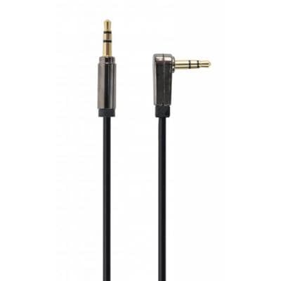 Кабель мультимедійний 3.5mm M to 3.5mm M 1.0m 90° corner Cablexpert (CCAPB-444L-1M)