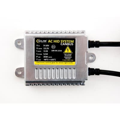 Автолампа SOLAR Slim Canbus Premium Ballast 35W, 9-16В (1570)