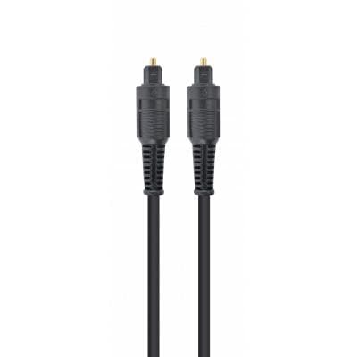Кабель мультимедійний Optical Toslink 1.0m black Cablexpert (CC-OPT-1M)