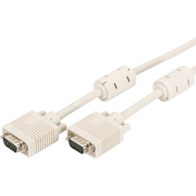Кабель мультимедійний VGA M to VGA M 5.0m ferrite Digitus (AK-310103-050-E)