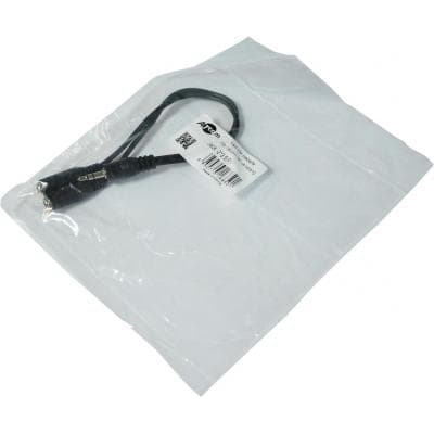 Кабель мультимедійний 3.5mm M to 2x3.5mm F 0.2m Atcom (16850)