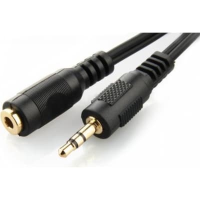 Кабель мультимедійний 3.5mm M to 3.5mm F 5.0m Cablexpert (CCA-421S-5M)